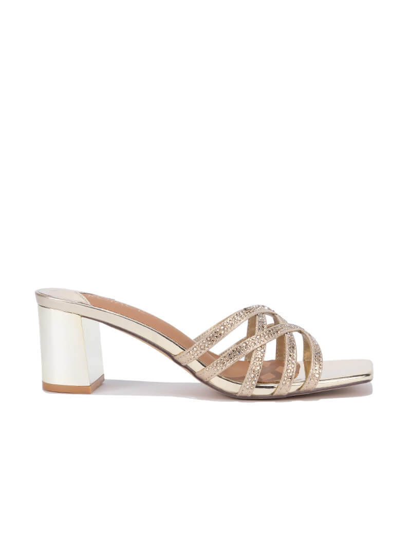 Sabots à talon carré